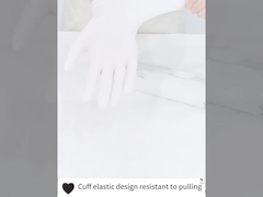 맞춤형 소매 일회용 니트릴 장갑 검은 니트릴 장갑