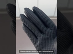 슬립 방지성 버릴 수 있는 라텍스 장갑 식품 가공 라텍스 시험 글러브